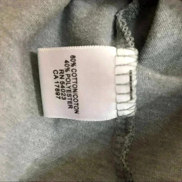 Banana Republic Grey Graphic Tee NWOT Size Medium - Picture 10 of 16